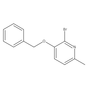 3-(Benzyloxy)-2-bromo-6-methylpyridine Structure