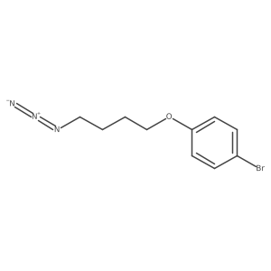 1-(4-Azidobutoxy)-4-bromobenzene Structure