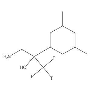 3-Amino-2-(3,5-dimethylcyclohexyl)-1,1,1-trifluoropropan-2-ol Structure