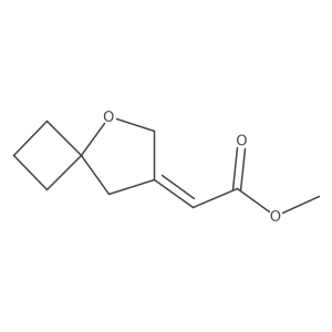 methyl 2-[(7E)-5-oxaspiro[3.4]octan-7-ylidene]acetate Structure