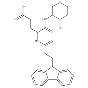 4-({[(9H-fluoren-9-yl)methoxy]carbonyl}amino)-4-[(2-hydroxycyclohexyl)carbamoyl]butanoic acid Structure