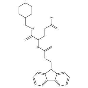 4-({[(9H-fluoren-9-yl)methoxy]carbonyl}amino)-4-{[(oxan-4-yl)methyl]carbamoyl}butanoic acid Structure
