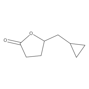 5-(Cyclopropylmethyl)oxolan-2-one Structure