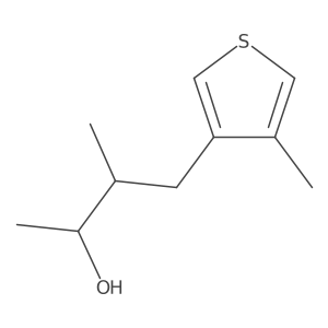 3-Methyl-4-(4-methylthiophen-3-yl)butan-2-ol Structure