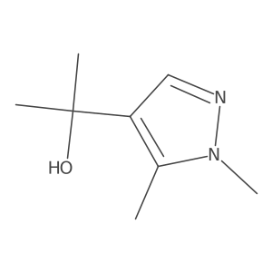 2-(1,5-dimethyl-1H-pyrazol-4-yl)propan-2-ol Structure