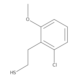 2-(2-Chloro-6-methoxyphenyl)ethane-1-thiol结构式