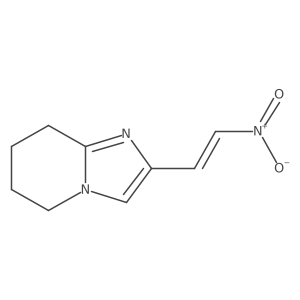 2-(2-nitroethenyl)-5H,6H,7H,8H-imidazo[1,2-a]pyridine Structure