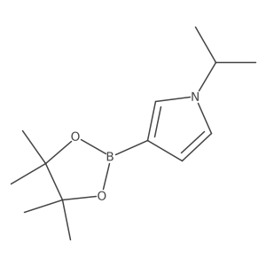 1-(iso-Propylpyrrole-d10)-3-boronic acid pinacol ester Structure