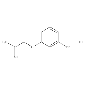 2-(3-Bromo-phenoxy)-acetamidine Structure