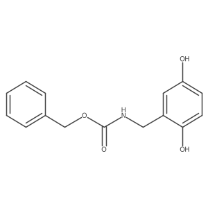 benzyl N-[(2,5-dihydroxyphenyl)methyl]carbamate结构式