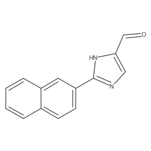 2-(2-Naphthyl)imidazole-5-carbaldehyde Structure