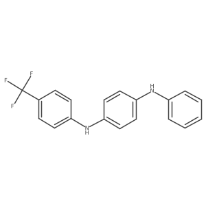 N1-phenyl-N4-(4-(trifluoromethyl)phenyl)benzene-1,4-diamine结构式