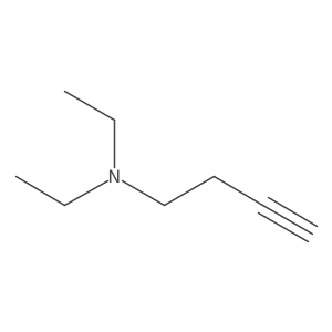(But-3-yn-1-yl)diethylamine Structure