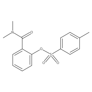 Benzamide, N,N-dimethyl-2-[[(4-methylphenyl)sulf Structure