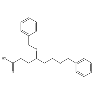 4,6-Bis(benzylthio)hexanoic acid结构式