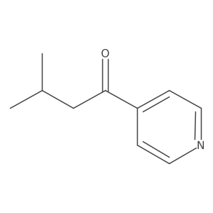 3-Methyl-1-(pyridin-4-yl)butan-1-one结构式