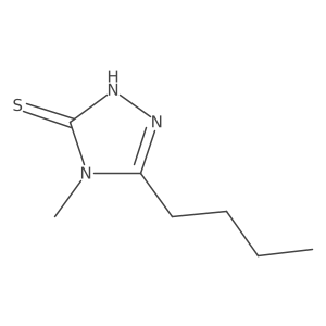5-butyl-4-methyl-4H-1,2,4-triazole-3-thiol Structure