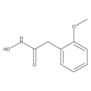 N-hydroxy-2-(2-methoxyphenyl)acetamide结构式