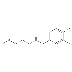 [(3,4-Dimethylphenyl)methyl](3-methoxypropyl)amine Structure