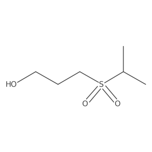 3-(Propane-2-sulfonyl)-propan-1-ol结构式