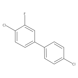 3-Fluoro-4,4'-dichlorobiphenyl Structure