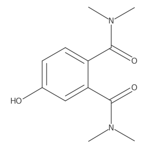 4-Hydroxy-N1,N1,N2,N2-tetramethylphthalamide Structure