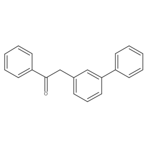 2-(Biphenyl-3-yl)-1-phenylethanone结构式
