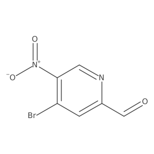 4-Bromo-5-nitropicolinaldehyde Structure