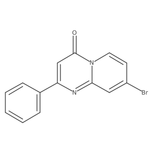 8-Bromo-2-phenyl-4h-pyrido[1,2-a]pyrimidin-4-one Structure