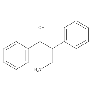 (1R,2R)-3-Amino-1,2-diphenyl-propan-1-ol; hydrochloride Structure
