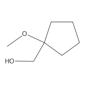 (1-Methoxycyclopentyl)methanol Structure