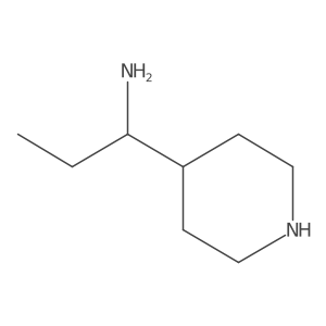 1-(Piperidin-4-yl)propan-1-amine结构式