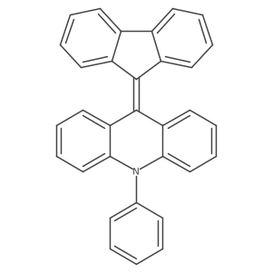 9-(9H-Fluoren-9-ylidene)-10-phenyl-9,10-dihydroacridine结构式