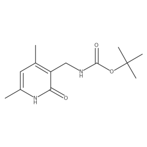 Tert-butyl ((4,6-dimethyl-2-oxo-1,2-dihydropyridin-3-yl)methyl)carbamate Structure