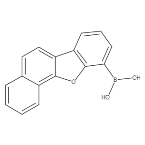 Naphtho[1,2-b]benzofuran-10-ylboronic acid Structure