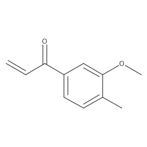 1-(3-Methoxy-4-methylphenyl)prop-2-en-1-one结构式