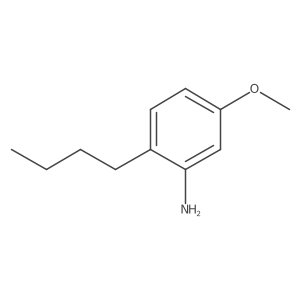 2-Butyl-5-methoxyaniline Structure