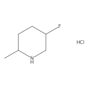 5-Fluoro-2-methylpiperidine hydrochloride结构式