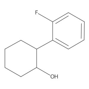 (1R,2S)-2-(2-Fluorophenyl)cyclohexan-1-ol Structure