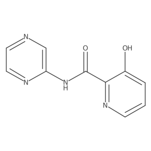 2-{Hydroxy[(pyrazin-2-yl)amino]methylidene}-2,3-dihydropyridin-3-one Structure