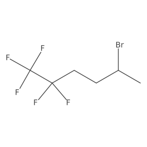 5-Bromo-1,1,1,2,2-pentafluorohexane Structure