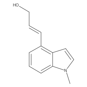 3-(1-methyl-1H-indol-4-yl)prop-2-en-1-ol Structure