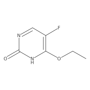 6-Ethoxy-5-fluoro-2(1H)-pyrimidinone结构式