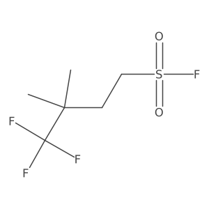 4,4,4-Trifluoro-3,3-dimethylbutane-1-sulfonyl fluoride Structure