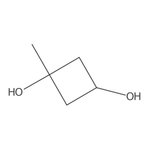 1-Methylcyclobutane-1,3-diol结构式