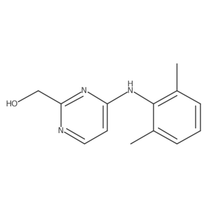 {4-[(2,6-Dimethylphenyl)amino]pyrimidin-2-yl}methanol结构式