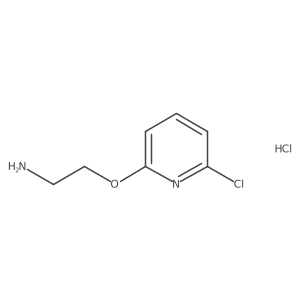 2-[(6-Chloropyridin-2-yl)oxy]ethan-1-amine hydrochloride结构式
