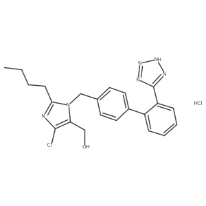 Losartan hydrochloride结构式
