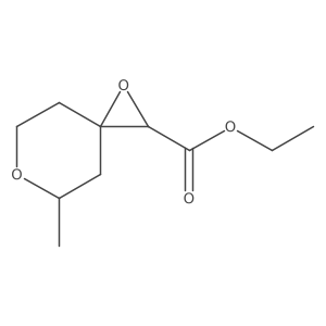 Ethyl 5-methyl-1,6-dioxaspiro[2.5]octane-2-carboxylate Structure
