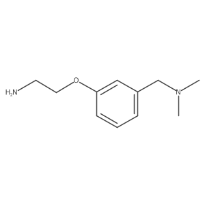 2-(3-Dimethylaminomethyl-phenoxy)-ethylamine结构式
